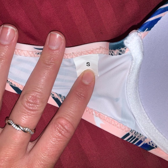 Tropical Leaf High Waisted Bikini - Picture 2 of 3